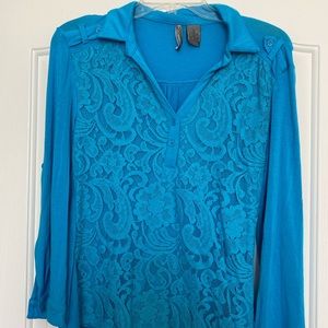 New Directions small knit blouse